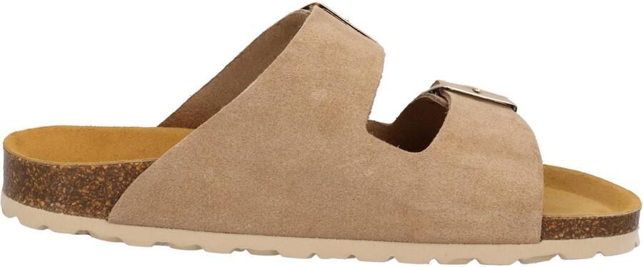 Palado Muiltjes ' Korfu Suede Premium Leather' beige - Foto 4