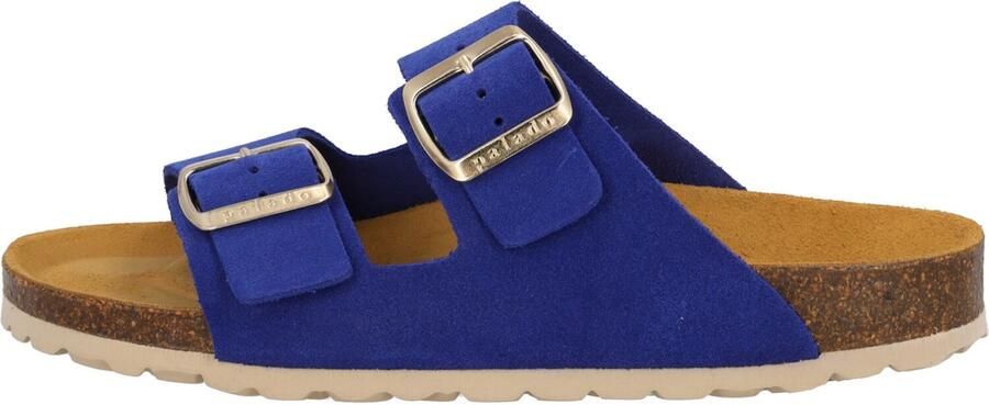Palado Muiltjes ' Korfu Suede Premium Leather' blauw - Foto 6