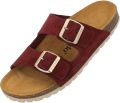 Palado Muiltjes ' Korfu Suede Premium Leather' bordeaux - Bordeaux