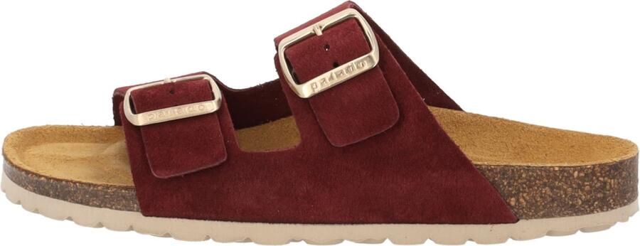Palado Muiltjes ' Korfu Suede Premium Leather' bordeaux - Foto 6