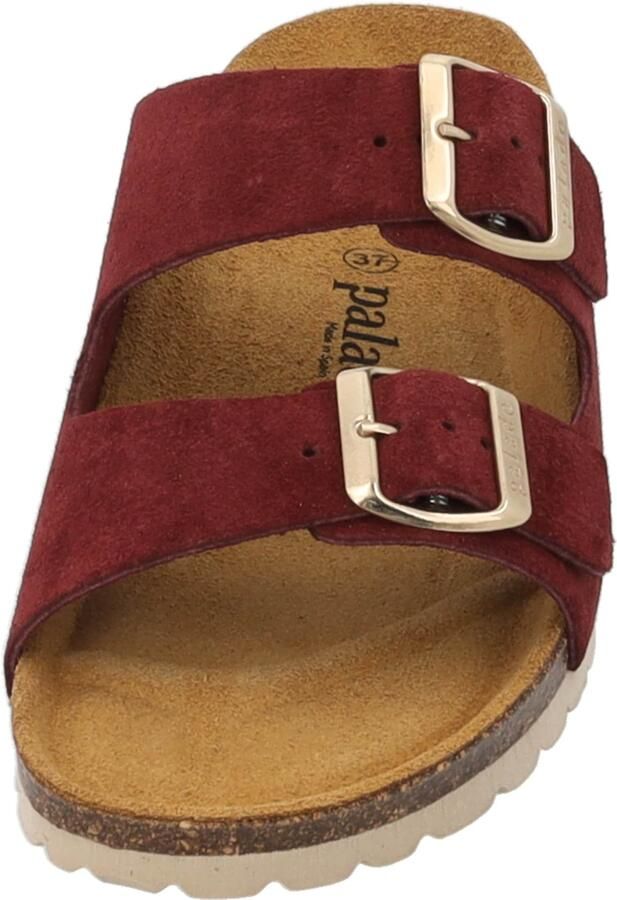 Palado Muiltjes ' Korfu Suede Premium Leather' bordeaux - Foto 2