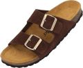 Palado Muiltjes ' Korfu Suede Premium Leather' chocoladebruin - Chocoladebruin