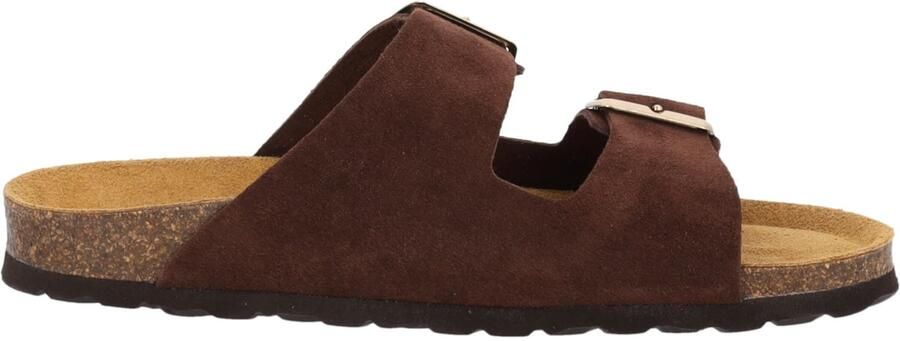 Palado Muiltjes ' Korfu Suede Premium Leather' chocoladebruin - Foto 6