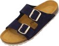 Palado Muiltjes ' Korfu Suede Premium Leather' donkerblauw - Donkerblauw