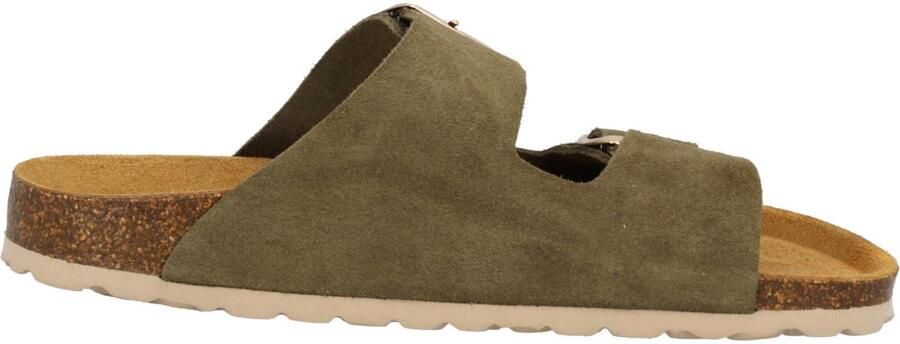 Palado Muiltjes ' Korfu Suede Premium Leather' kaki - Foto 6