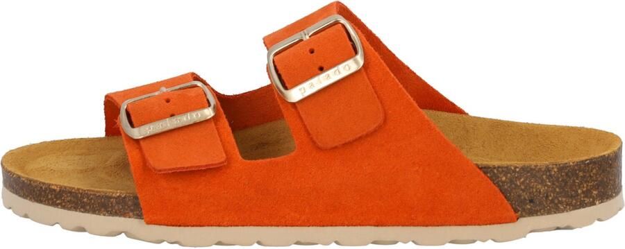 Palado Muiltjes ' Korfu Suede Premium Leather' oranje - Foto 6