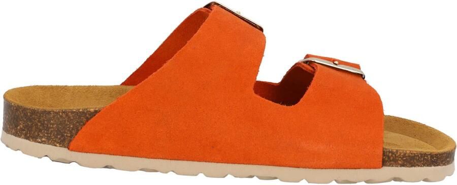 Palado Muiltjes ' Korfu Suede Premium Leather' oranje
