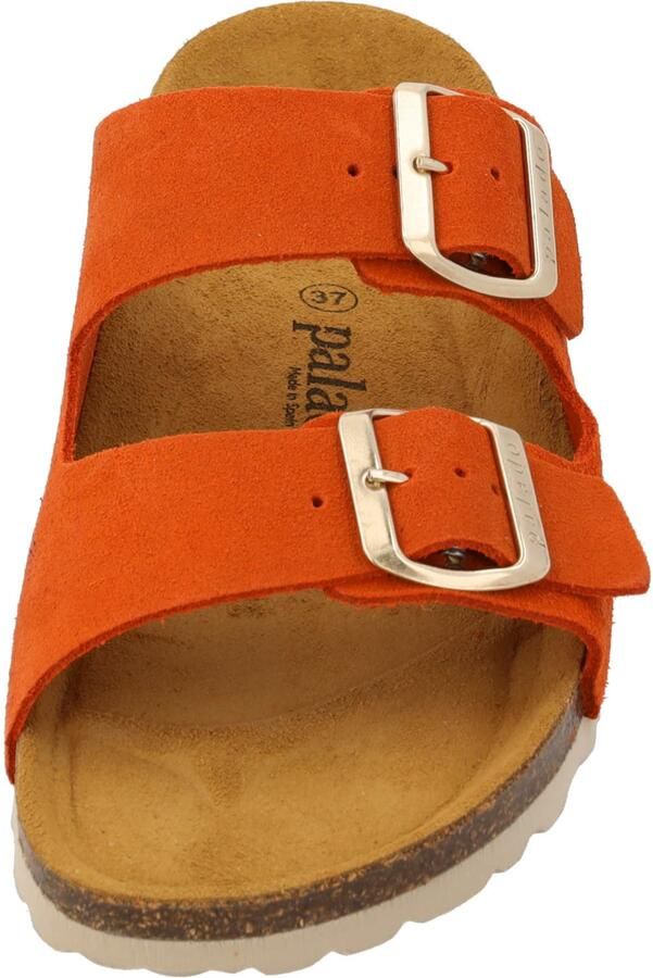 Palado Muiltjes ' Korfu Suede Premium Leather' oranje - Foto 3