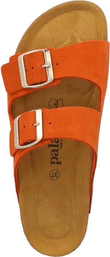 Palado Muiltjes ' Korfu Suede Premium Leather' oranje - Foto 5