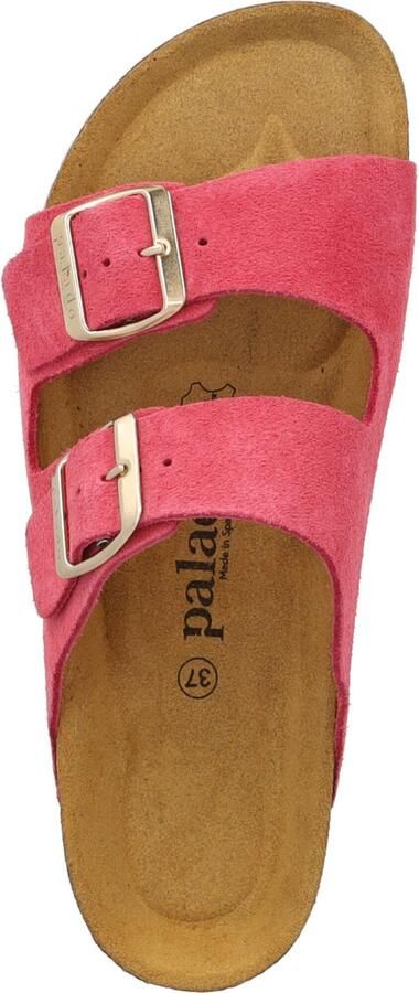 Palado Muiltjes ' Korfu Suede Premium Leather' pink - Foto 4