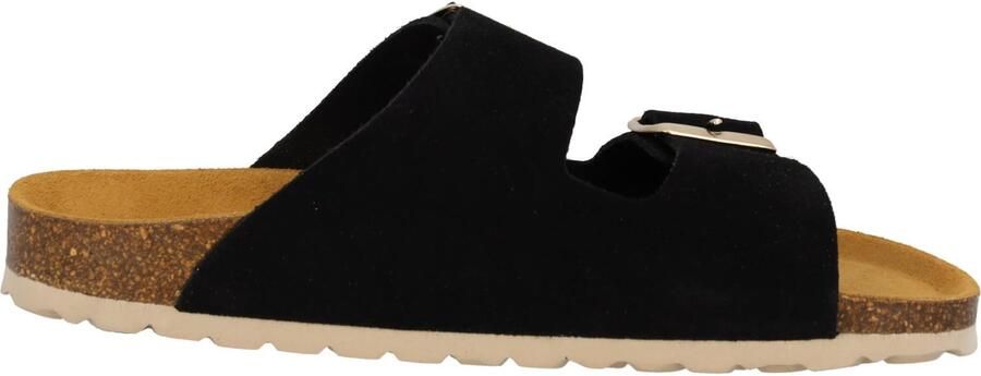 Palado Muiltjes ' Korfu Suede Premium Leather' zwart - Foto 6