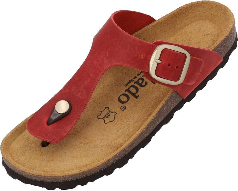 Palado Teenslipper ' Kos Denka' rood