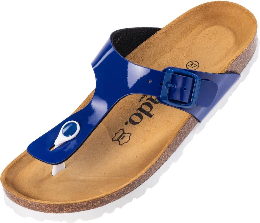 Palado Teenslipper 'Kos Lack' blauw