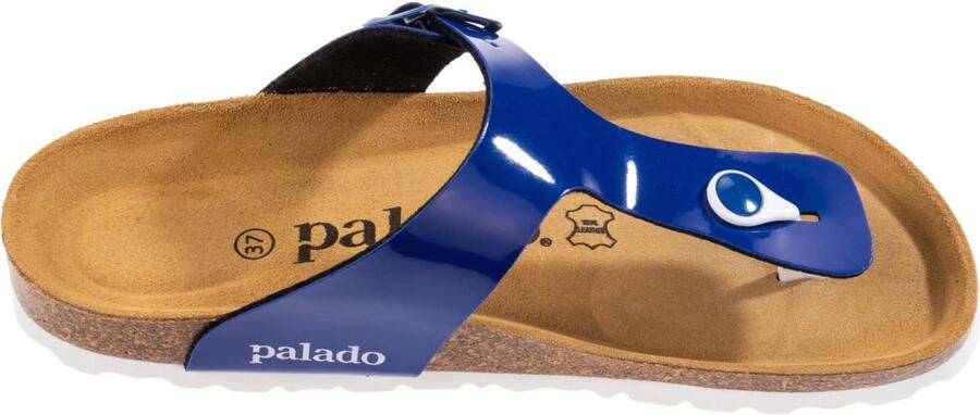 Palado Teenslipper 'Kos Lack' blauw - Foto 3