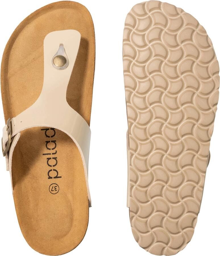 Palado Teenslipper 'Kos Lack' crème - Foto 3