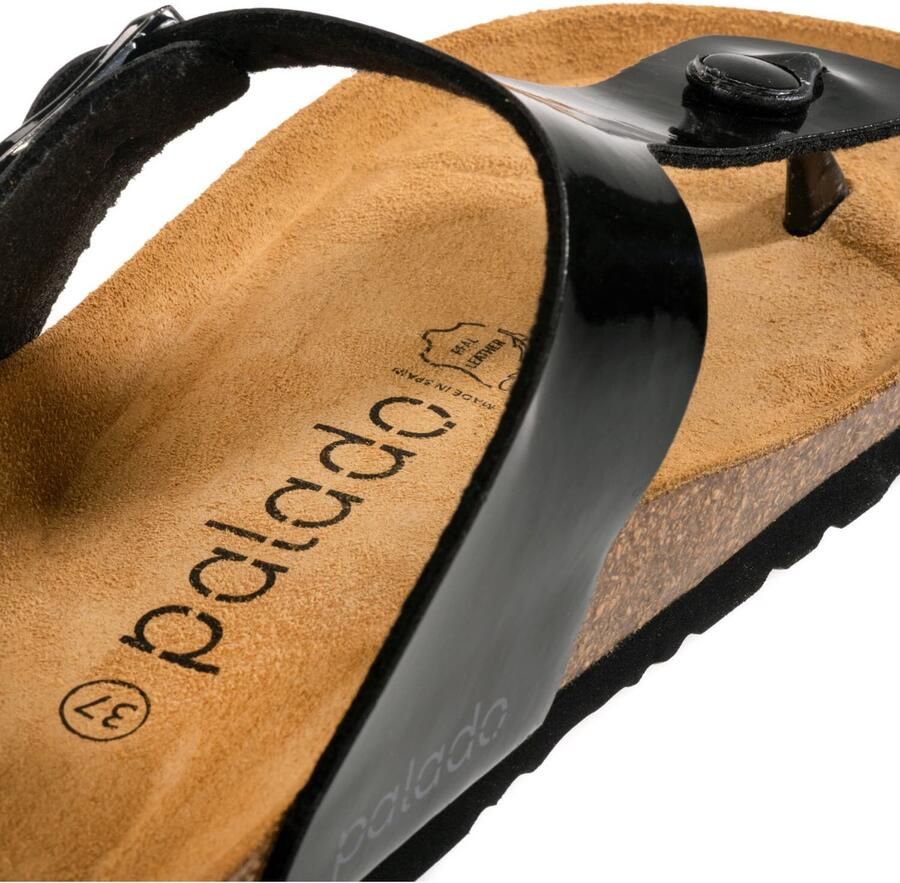 Palado Teenslipper 'Kos Lack' zwart - Foto 2