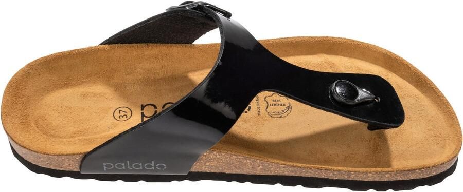 Palado Teenslipper 'Kos Lack' zwart - Foto 4