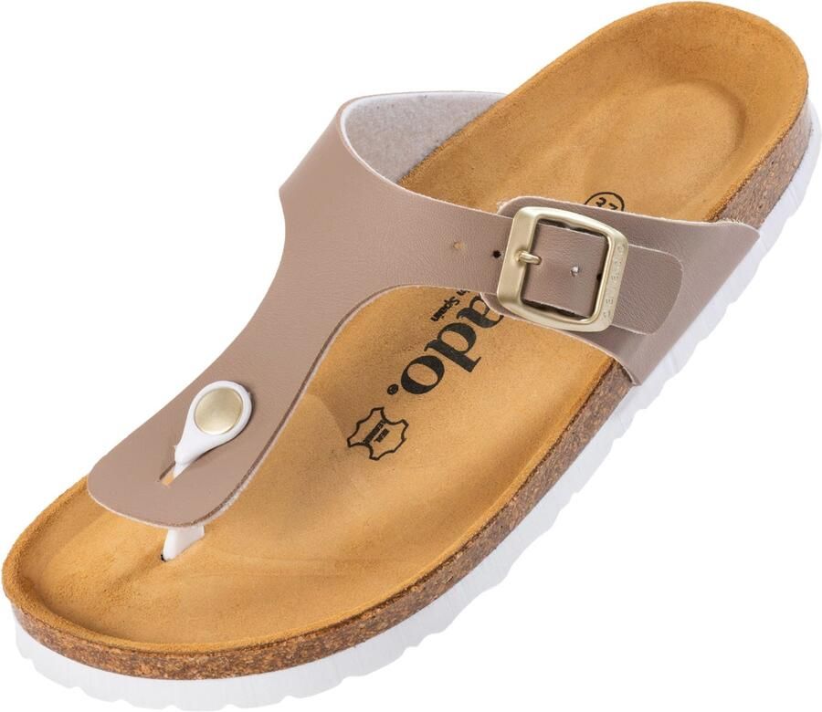 Palado Teenslipper ' Kos Matt' beige
