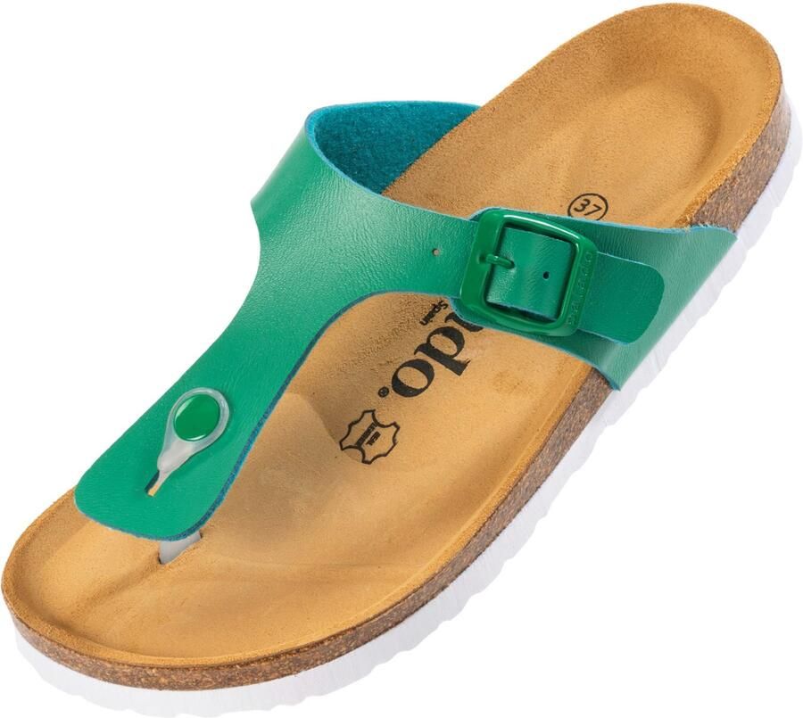 Palado Teenslipper ' Kos Matt' groen