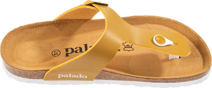 Palado Teenslipper ' Kos Matt' mosterd - Foto 4