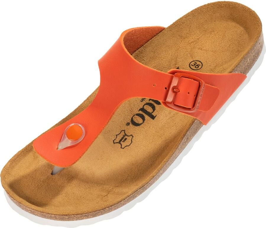 Palado Teenslipper ' Kos Matt' oranje