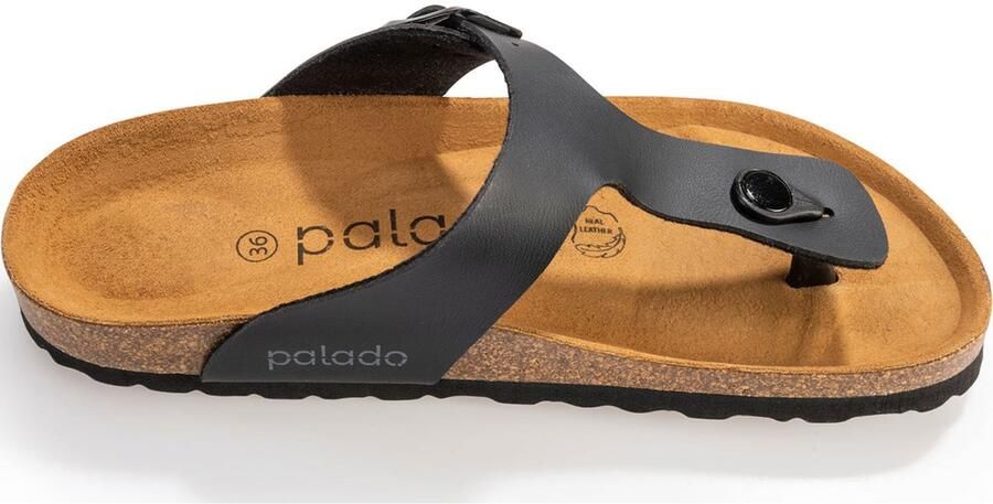 Palado Teenslipper ' Kos Matt' zwart - Foto 4