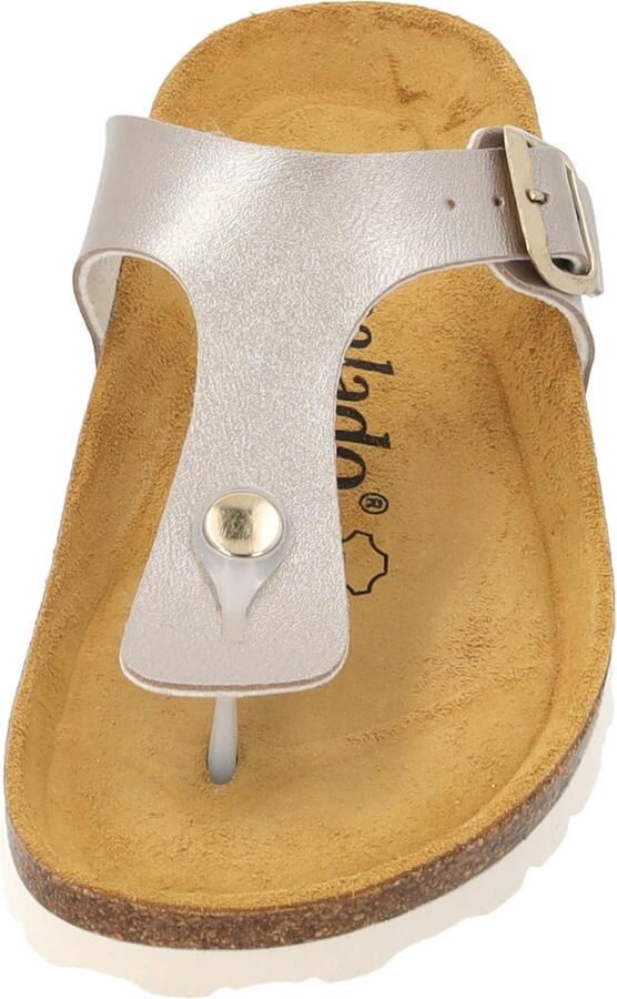 Palado Teenslipper 'Kos Metallic' beige - Foto 3