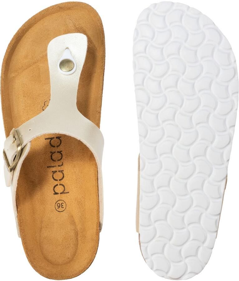 Palado Teenslipper 'Kos Metallic' crème - Foto 3