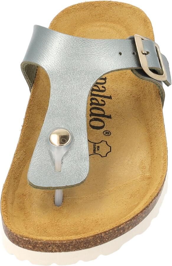 Palado Teenslipper 'Kos Metallic' olijfgroen - Foto 3