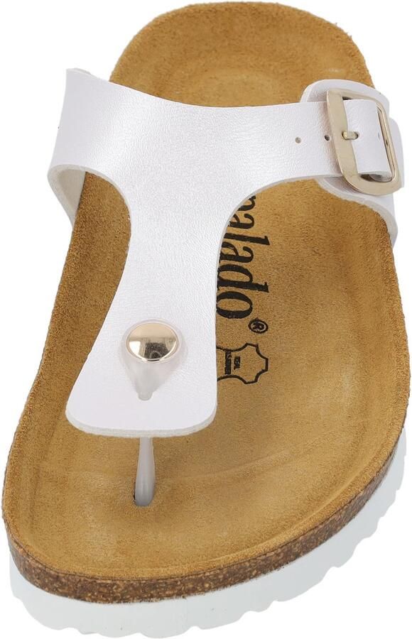 Palado Teenslipper 'Kos Metallic' wit - Foto 2
