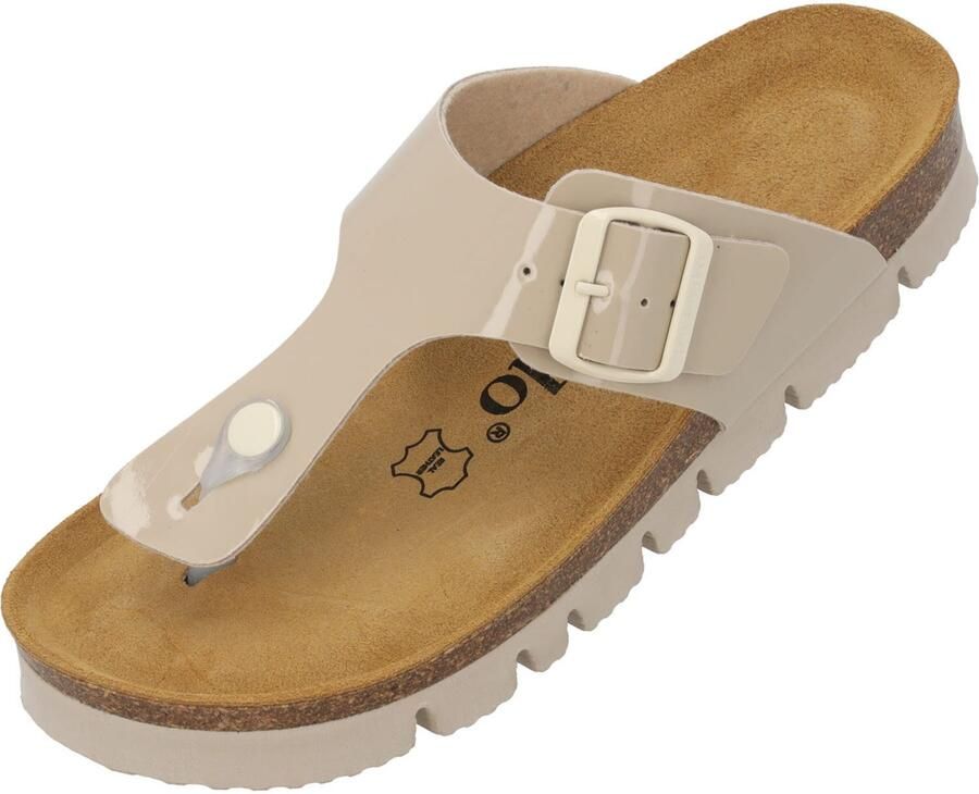 Palado Teenslipper ' Kos PL Lack' beige