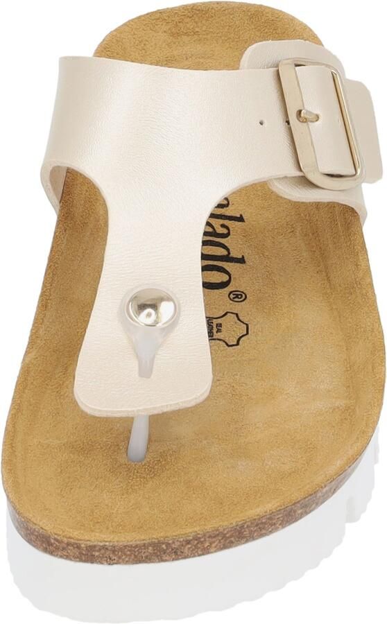 Palado Teenslipper ' Kos PL Metallic' goud - Foto 3