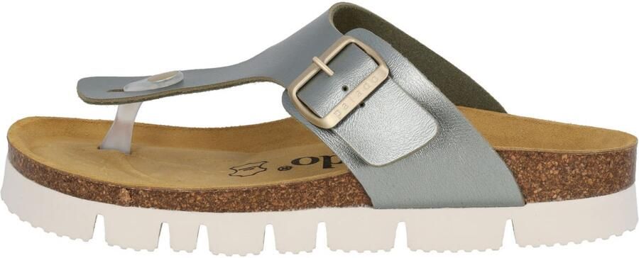 Palado Teenslipper ' Kos PL Metallic' olijfgroen - Foto 5