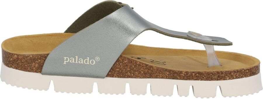 Palado Teenslipper ' Kos PL Metallic' olijfgroen - Foto 6