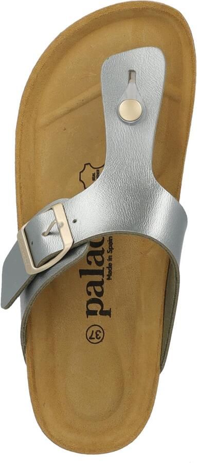 Palado Teenslipper ' Kos PL Metallic' olijfgroen - Foto 4