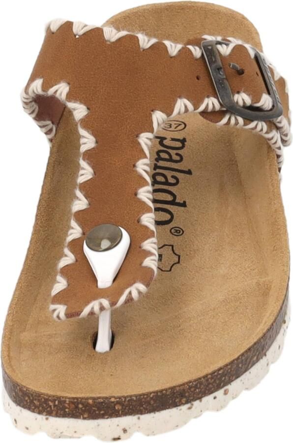 Palado Teenslipper ' Kos Stitch' bruin - Foto 2
