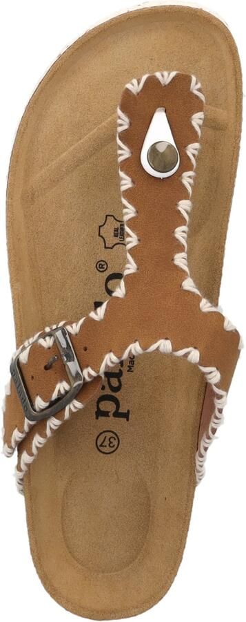 Palado Teenslipper ' Kos Stitch' bruin - Foto 4
