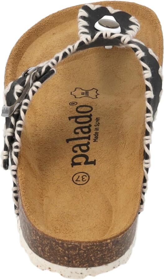 Palado Teenslipper ' Kos Stitch' zwart - Foto 3