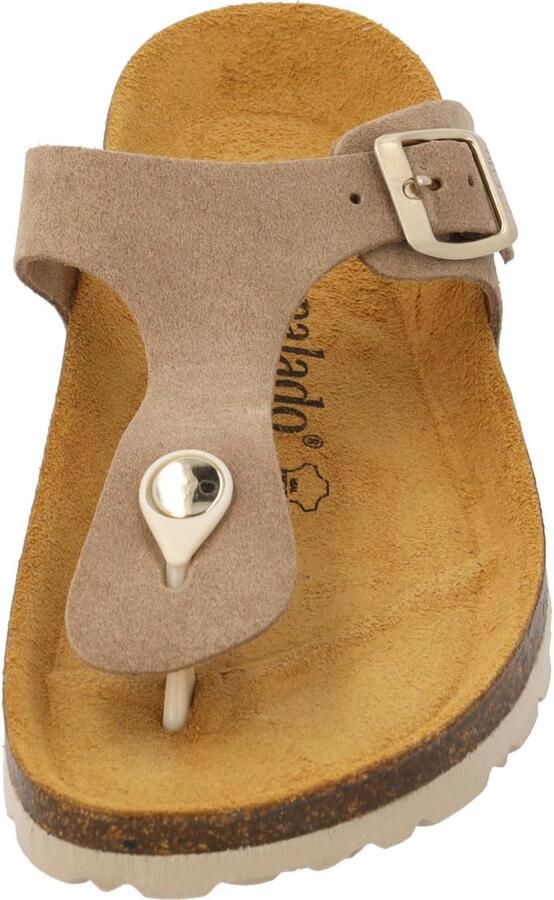 Palado Teenslipper ' Kos Suede Premium Leather' beige - Foto 3