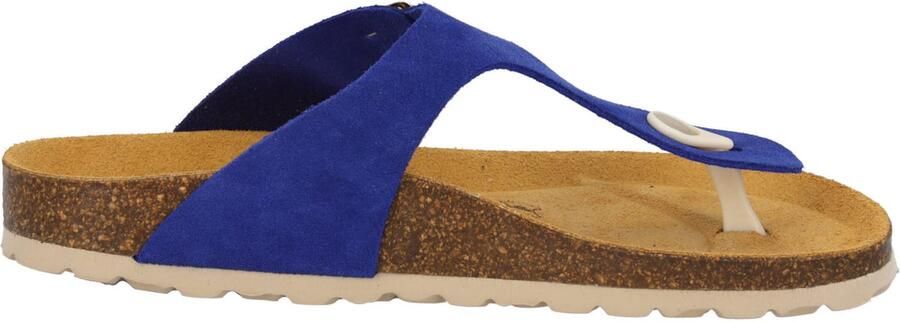 Palado Teenslipper ' Kos Suede Premium Leather' blauw - Foto 6