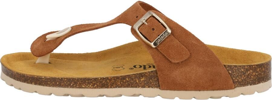 Palado Teenslipper ' Kos Suede Premium Leather' bruin - Foto 5