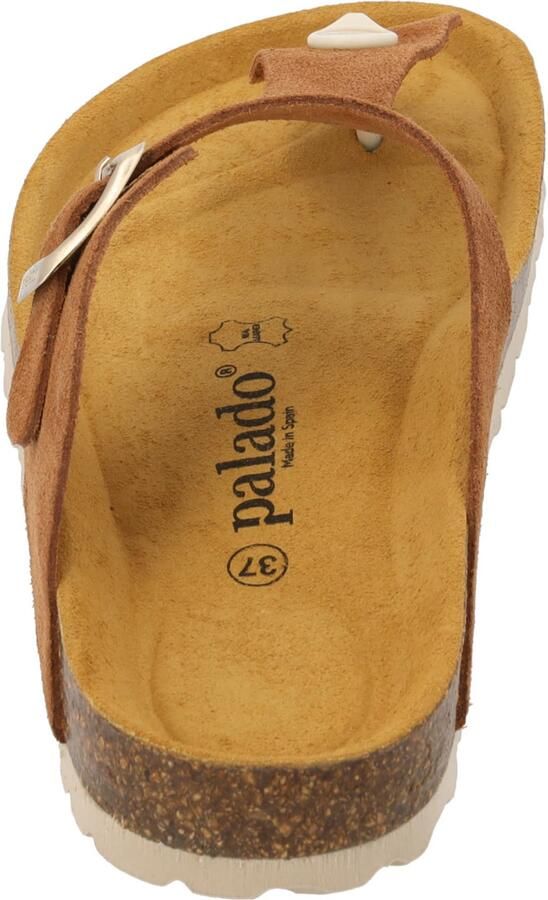 Palado Teenslipper ' Kos Suede Premium Leather' bruin - Foto 3