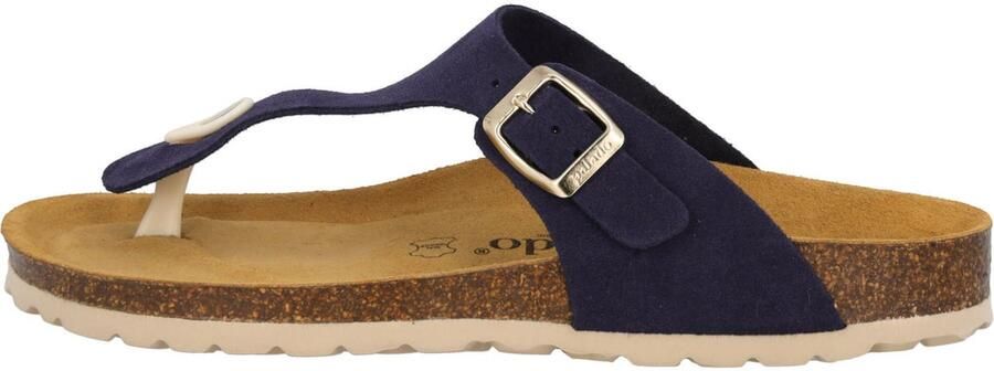 Palado Teenslipper ' Kos Suede Premium Leather' donkerblauw - Foto 5