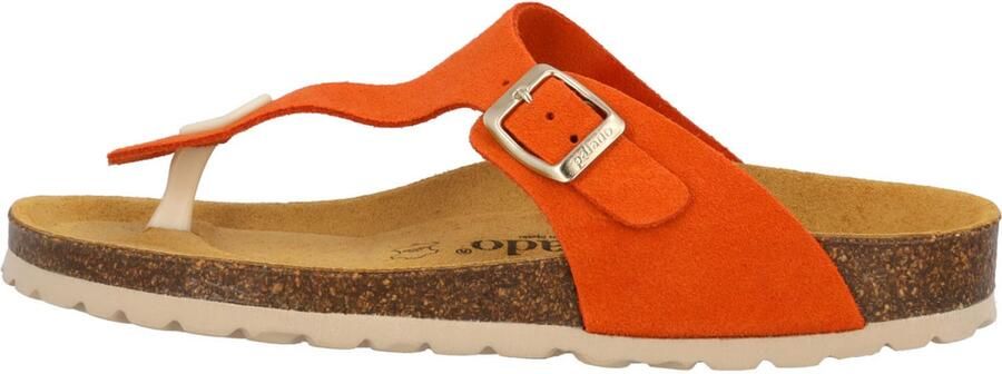 Palado Teenslipper ' Kos Suede Premium Leather' oranje - Foto 5