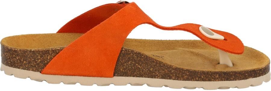 Palado Teenslipper ' Kos Suede Premium Leather' oranje - Foto 6