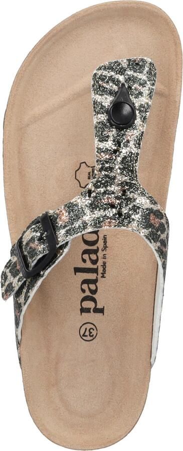 Palado Teenslipper ' Kos Wild' beige bruin zwart - Foto 4