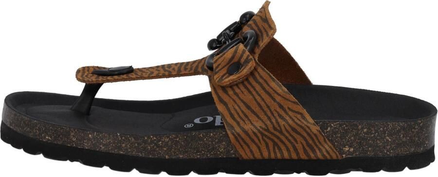 Palado Teenslipper ' Kos Zebra' bruin - Foto 5