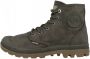 Palladium Unisex Pampa Hi Wax Laarzen Enkellaarsjes 77222 Bruin - Thumbnail 2