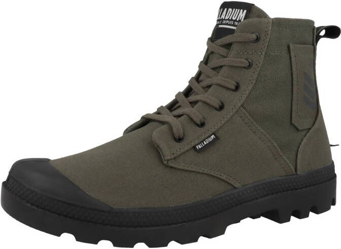 Palladium Pampa Hi Army 78583-309-M Unisex Groen Sneakers - Foto 3