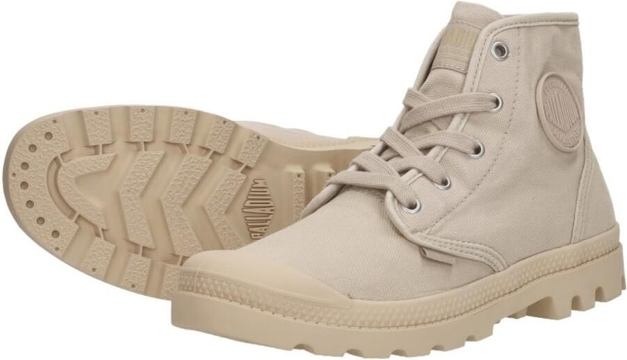 Palladium PAMPA HIGH PILAT M Half-hoge schoenen Wit beige - Foto 8